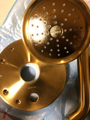 Kohler K-T14420-3G-2MB Purist Tub and Shower Trim Package with 1.75 GPM Single Function Shower Head with Rite-Temp Technology - Vibrant Brushed Moderne Brass