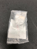 Amerock BP36680BCRBGL Overton 1-3/8 Inch Rectangular Cabinet Knob - Black Chrome / Brushed Gold