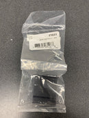 Emtek 87160US19 Edge 1 Inch Center to Center Finger Cabinet Pull - Flat Black