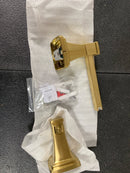 Kohler 27413-2MB Riff Wall Mounted Pivoting Toilet Paper Holder in Vibrant Brushed Moderne Brass