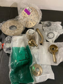 Delta Faucet Saylor 17 Series Gold Tub and Shower Faucet Combo with H2Okinetic Shower Head, Shower Trim Kit, Bathtub Faucet Set, Shower Tub Faucet, Champagne Bronze T17435-CZ (Valve Not Included)