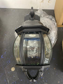 Maxim 1030BK Crown Hill 18" 1 Light Wall Sconce - Black / Clear Glass