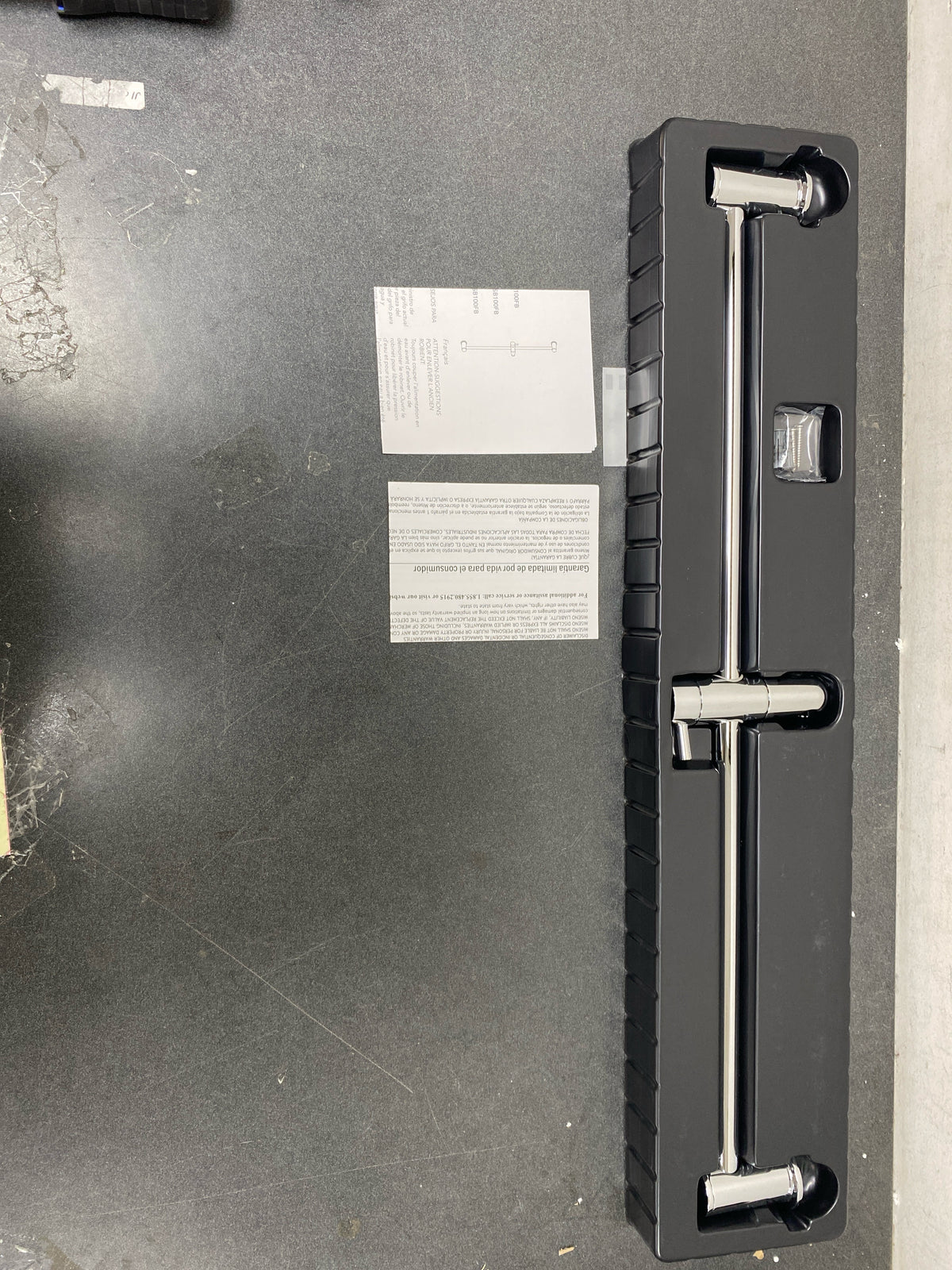 Miseno 28" Slide Bar with Adjustable Handshower Mount