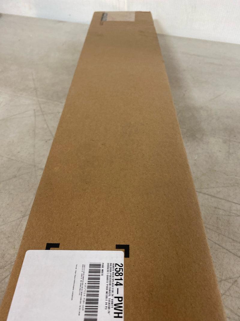 4-in x 24-in quartz backsplash