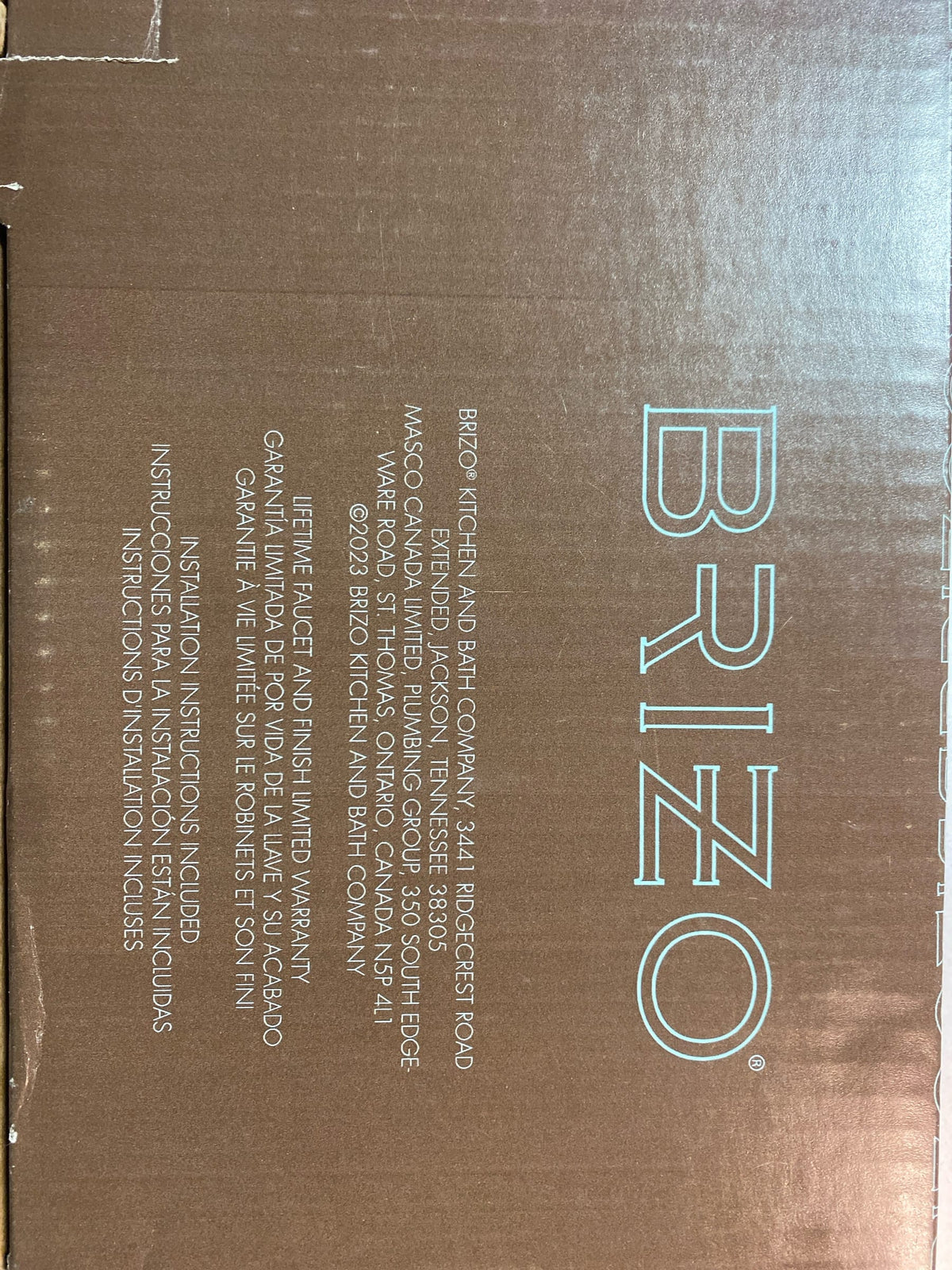 Brizo BT0732416-GL 24" Reversible Linear Shower Drain with Dual Grate Installation - Less Rough In - Luxe Gold