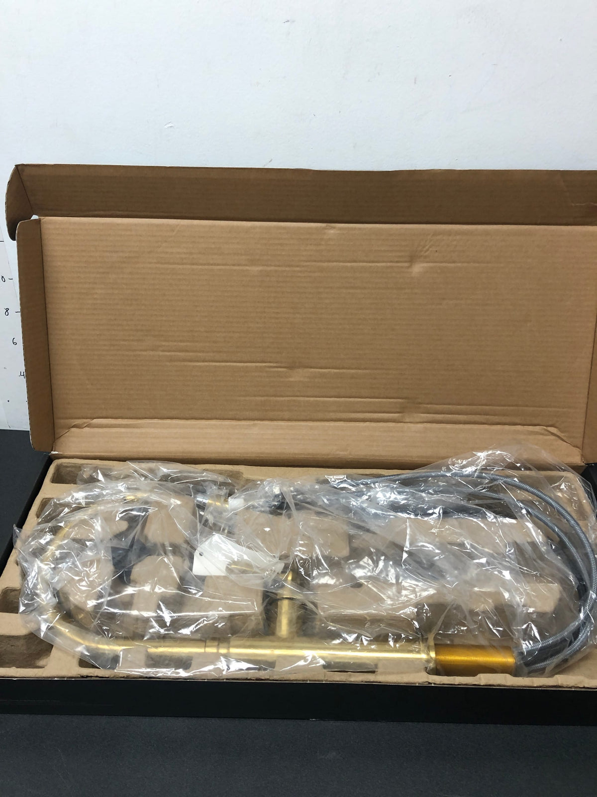 Kohler K-28358-2MB Edalyn by Studio McGee 1.5 GPM Single Hole Pull Down Kitchen Faucet with Boost Spray, DockNetik, ProMotion, and MasterClean Technologies - Vibrant Brushed Moderne Brass