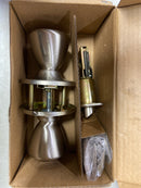 Design house 781906 Tulip Satin Nickel Privacy Bed/Bath Door Knob