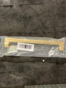 Ashley Norton MT0345-254-ULB Apollo 10" Center to Center Luxury Solid Brass Cabinet Handle / Drawer Pull - Unlacquered Brass