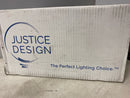 Justice Design Group CER-5725-TRAG-LED2-2000 Ambiance 15" ADA Compliant LED Wall Sconce - Greco Travertine