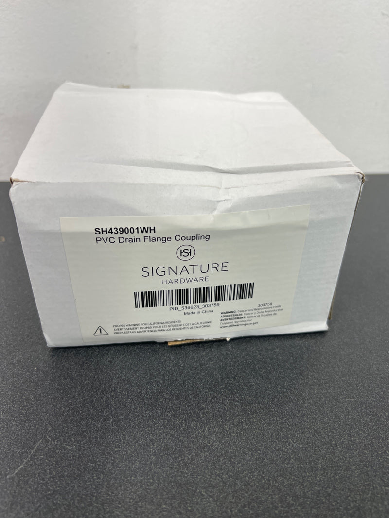 Signature Hardware 399922 PVC Drain Flange Coupling - N/A