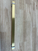 Amerock BP36685BGLG10 Overton 11-5/16 Inch Center to Center Bar Cabinet Pull - Brushed Gold / Satin Nickel