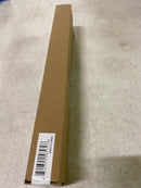 Emtek 87140US15 Modern Edge 10 Inch Center to Center Finger Cabinet Pull from the Contemporary Collection - Satin Nickel
