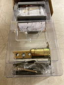 Baldwin 380SLB11PS Torrey Pines Keyed Entry Single Cylinder Deadbolt with SmartKey Technology from the Prestige Collection - Venetian Bronze