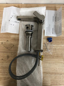 Signature Hardware SHWSCHB107LZBN Hibiscus 1.2 GPM Single Hole Vessel Bathroom Faucet with Pop-Up Drain Assembly - Brushed Nickel