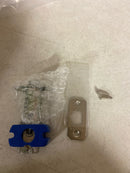 Emtek EMPSL238S15 Passage Latch with 2-3/8 Backset and Square Corners for Emtek Products - Satin Nickel