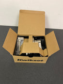 Kwikset Ladera Satin Nickel Privacy Bed/Bath Door Handle with Microban Antimicrobial Technology