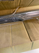 Signature Hardware 466790 60" x 27" Rectangle Brass Shower Rod - Chrome