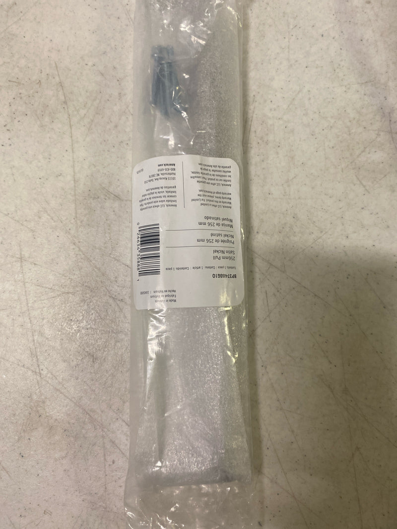 Amerock BP37488G10 Balon 10-1/16 Inch Center to Center Smooth Handle Cabinet Pull - Satin Nickel