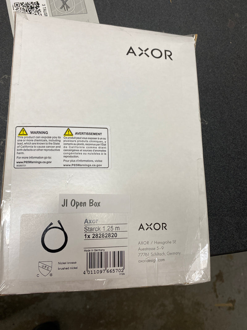 Axor 28282820 ShowerSolutions 49" Hand Shower Hose with 1/2" Connection - Brushed Nickel