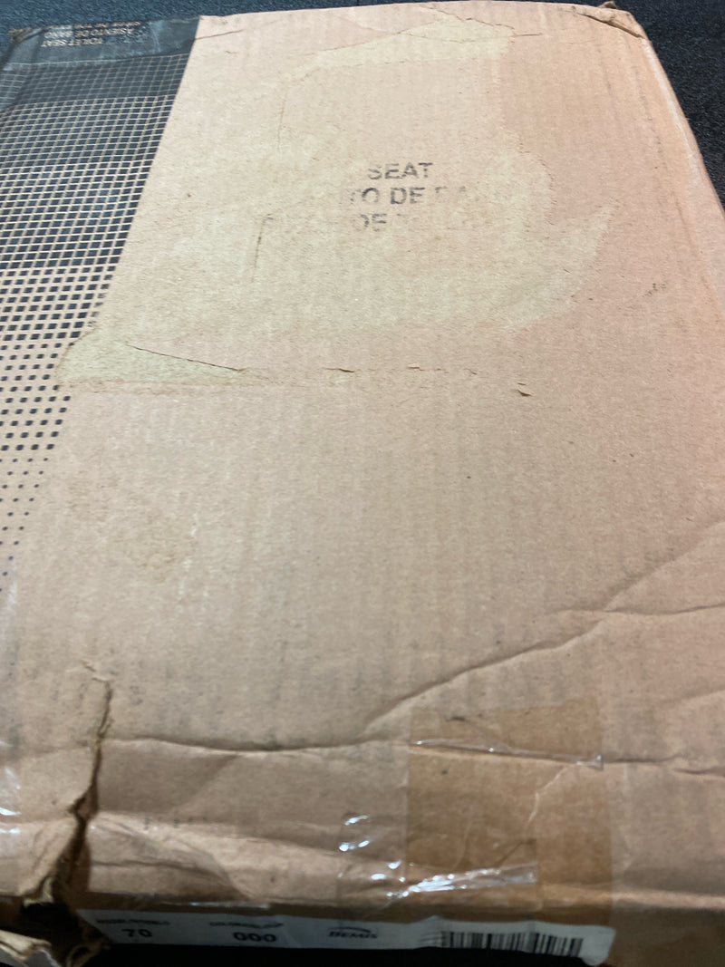 Bemis 70 000 Round Plastic Closed-Front Toilet Seat and Lid - White