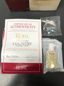 Rohl A1485LITCB San Giovanni 6" Wall Mounted Towel Ring - Tuscan Brass