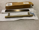Signature Hardware 465166 6" Avignon Solid Brass Cabinet Pull With Backplate - Antique Brass