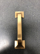 Hickory Hardware H076701-CBZ Forge 3-3/4" (96 mm) Center to Center Farmhouse Rustic Cabinet Handle / Drawer Pull - Champagne Bronze