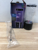 Unbranded LH-ML002-999 9 in. Black Indoor Jellyfish Table Lamp with RGB LED