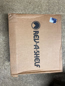 Rev-a-shelf RV-15PB-2 S White Double 27 Qt Pullout Trash Can for Kitchen Cabinet