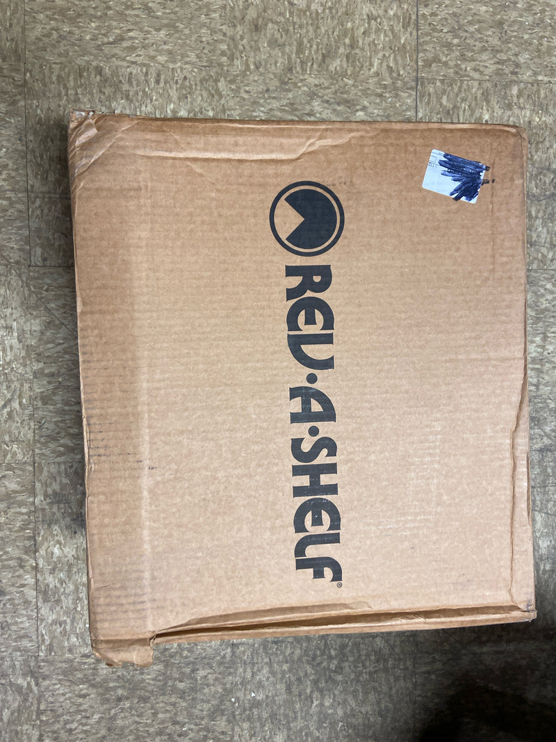 Rev-a-shelf RV-15PB-2 S White Double 27 Qt Pullout Trash Can for Kitchen Cabinet