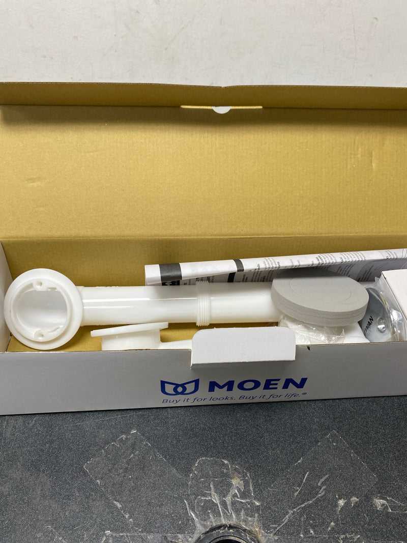 Moen 90530 Tub Drain with Plastic Tubing and Lift-N-Drain Assembly - Chrome