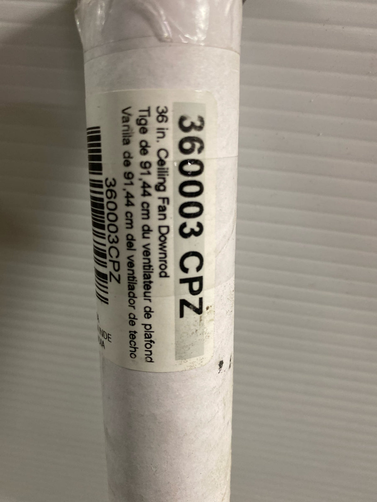 Kichler 360003CPZ 36" Ceiling Fan Downrod for 12' Ceilings - Champagne Bronze