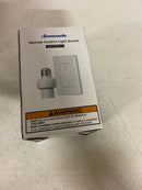 Dewenwils HRLS11T 120-Volt Remote Control Light Bulb Socket w/ Wall Mounted Wireless Controller, White (1 Wall Switch Plus 1 Socket)
