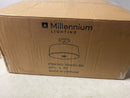 Millennium Lighting 214103-BN Laphia 3 Light 16" Wide Semi-flush Ceiling Fixture - Brushed Nickel