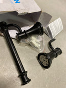 Moen YB6408BL Belfield Double Post Toilet Paper Holder - Matte Black