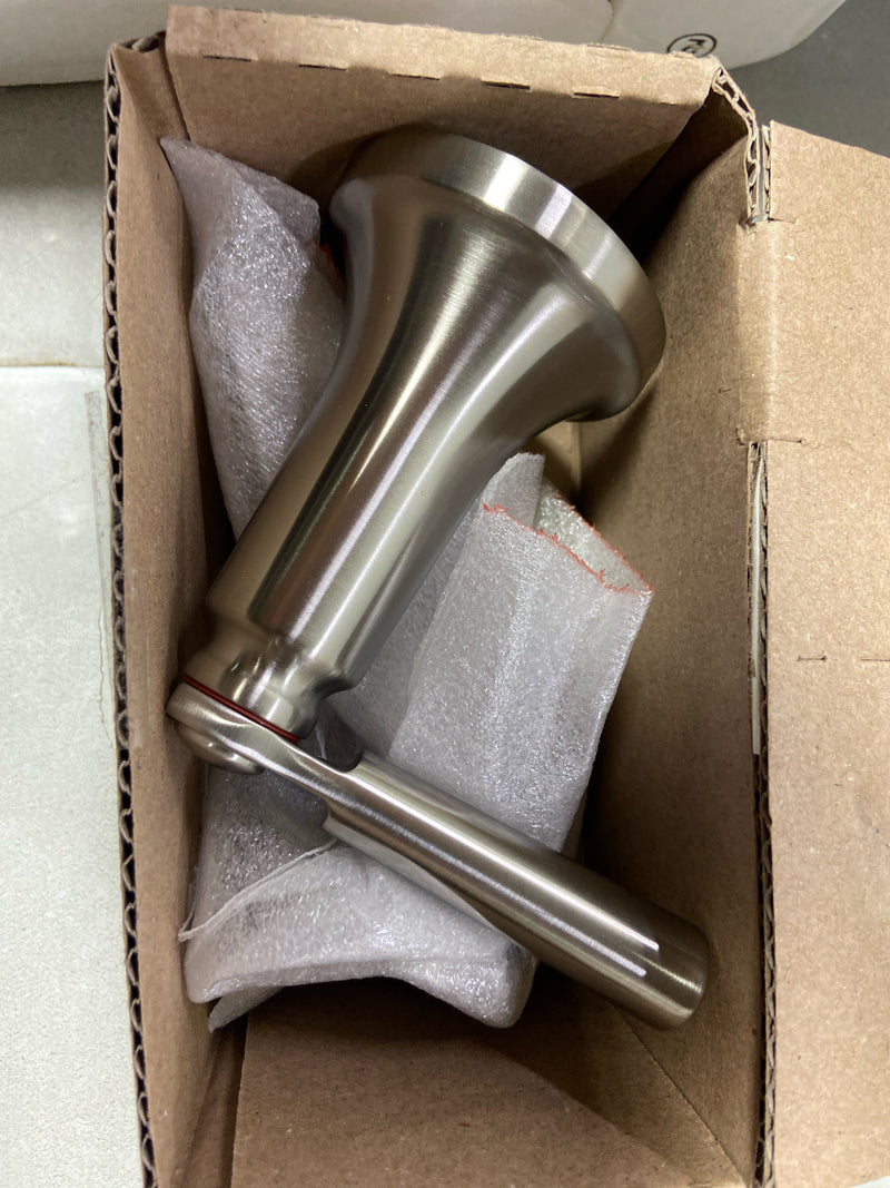 Delta T4736-SS Saylor 2-Handle Deck Mount Roman Tub Faucet Trim Kit with Hand Shower in Stainless (Valve Not Included)