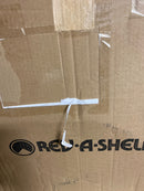 Rev-A-Shelf 3073-18-15-531 Value Line 3 Tier 18" Full Circle Lazy Susan with 31-38" Adjustable Pole for Corner Wall Cabinets - 90lb Total Capacity - Almond