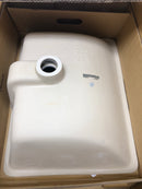 Kohler K-21058-0 Brazn 21-5/16" Rectangular Vitreous China Undermount Bathroom Sink with Overflow - White