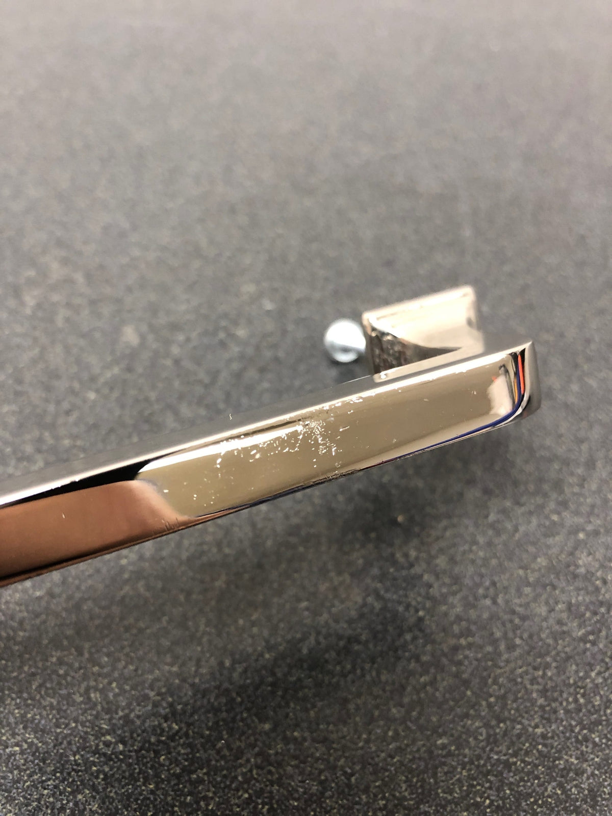Schaub and Company 537-PN Menlo Park 6" Center to Center Squared Cabinet Handle / Drawer Pull with Curved Corners - Polished Nickel