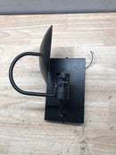 Visual Comfort EW1151AI Whare 11" Tall Bathroom Sconce with Hammered Metal Shade - Aged Iron