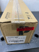 Progress Lighting P300047-009 Calhoun Collection Clear Glass Farmhouse Bath Vanity Light, 3-Light, Brushed Nickel