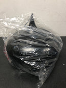 Elegant Lighting LDPD2003 Nora 12" Wide Pendant with an Aluminum Shade - Black