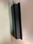 Alno A952-MB Millennium 5" Center to Center Modern Square Solid Brass Cabinet Cup Pull / Drawer Cup Pull - Matte Black