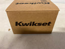 Kwikset 258RDT-4S.STRKP Uptown Low Profile Single Cylinder Deadbolt with SmartKey Technology - Satin Brass