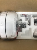 Minmup 42 Inch White Ceiling Fans with Lights and Remote with 3 Reversible Blades, Noiseless DC Motor Ceiling Fan with 6 Speeds, Timer for Living Room, Bedroom, Patio