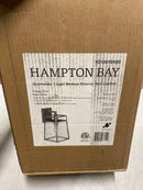 Hampton bay 26325 Grantsdale 13.71 in. Vintage Brass Hardwired Outdoor Wall Lantern Sconce with No Bulbs Included