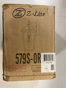 Z-Lite 1 Light Outdoor Wall Sconce 579S-ORB