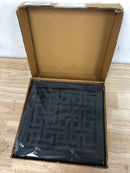 Signature Hardware 398296 Cast Iron Floor Register - 8" x 8" - Black