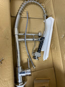 Vigo VG02027ST Livingston Single Handle Pull-Down Sprayer Kitchen Faucet in Stainless Steel