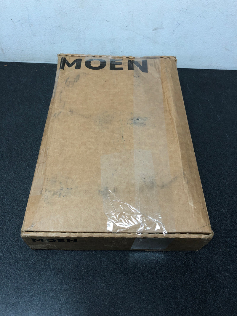 Moen T6708BL Genta LX 8 in. Widespread Double Handle Bathroom Faucet in Matte Black